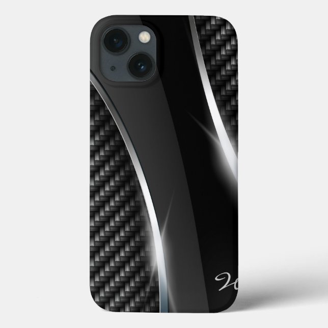 Fall für Kohlenstofffaser 3 Speck Case-Mate iPhone Hülle (Rückseite)