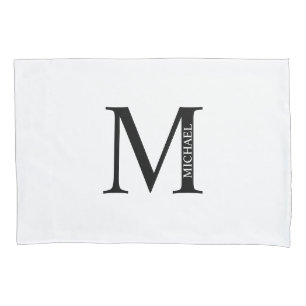 Fall für personalisierte Monogramm und Namenspilze Kissenbezug
