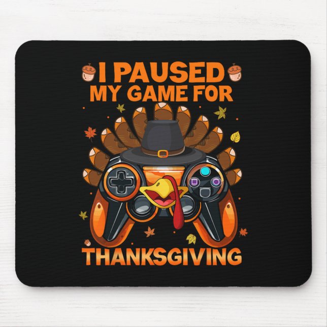 Fall Gaming Controller Türkei Funny Boy Kids Mousepad (Vorne)