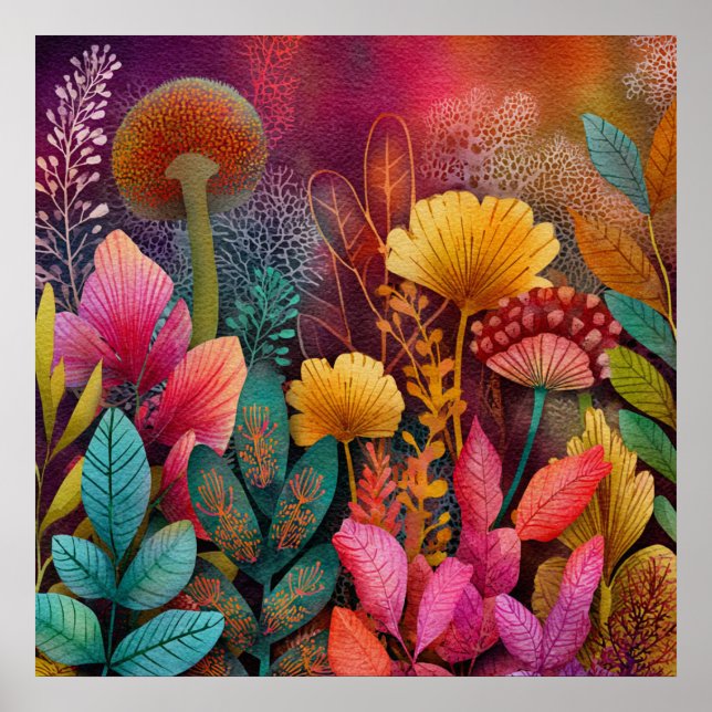 Fall Garden Poster (Vorne)