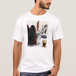 Fall geschlossen T-Shirt