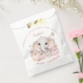 Fall Girl Babydusche Papier Beutel Geschenktütchen