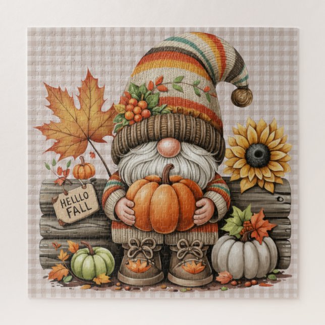 Fall Gnome Puzzle (Vertikal)