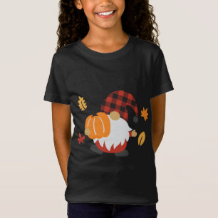 Fall Gnomes Pumpkin Gewürz Herbst Blätter Thanksgi T-Shirt