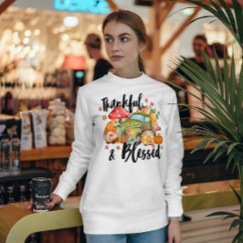 Fall Gnomes Shirt | Dankbares und gesegnetes Sweat