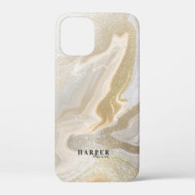 Fall Gold Glitzer Individuelle Name Case-Mate iPho