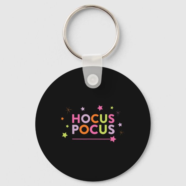 Fall Graphic T-Shirts - Hocus Pocus Pink Schlüsselanhänger (Vorderseite)