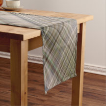 Fall Grass Brown und Olive Green Kariert