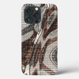 Fall Graue und braune Abstrakt Art Case-Mate iPhon Case-Mate iPhone Hülle