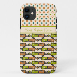 Fall Green Aquamarin Black Cream Tribal iPhone 5/5 Case-Mate iPhone Hülle