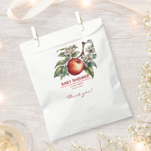 Fall Harvest Apfelzweig Bloral Baby Dusche Geschenktütchen