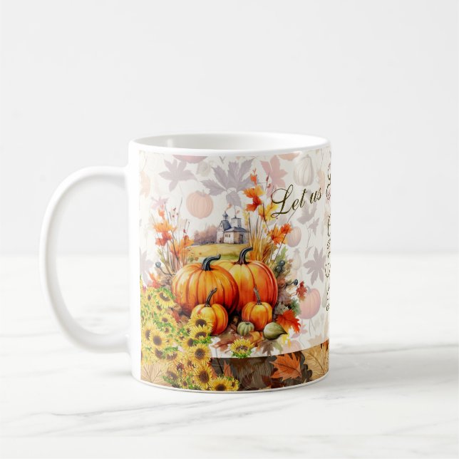 Fall Harvest Erntedank Tasse (Links)