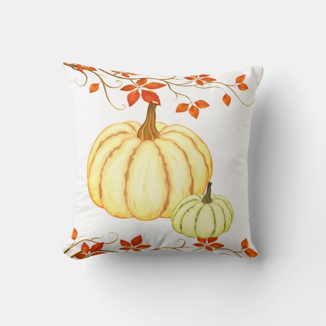 Fall Harvest Pumpkin-Keuchkissen Kissen (Vorderseite)