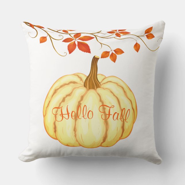 Fall Harvest Pumpkin-Keuchkissen Kissen (Vorderseite)
