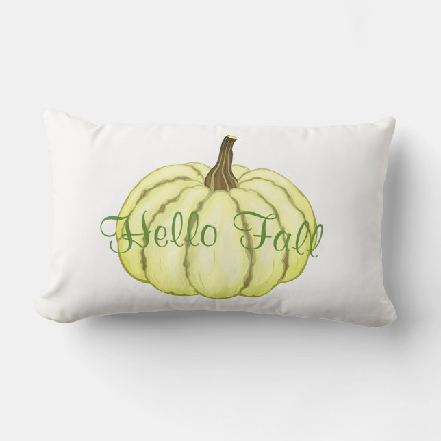 Fall Harvest Pumpkin-Keuchkissen Lendenkissen (Vorderseite)