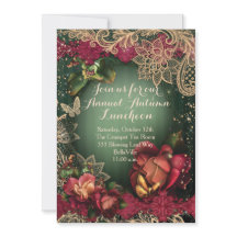 FALL-HERBST-PARTY EINLADUNGEN