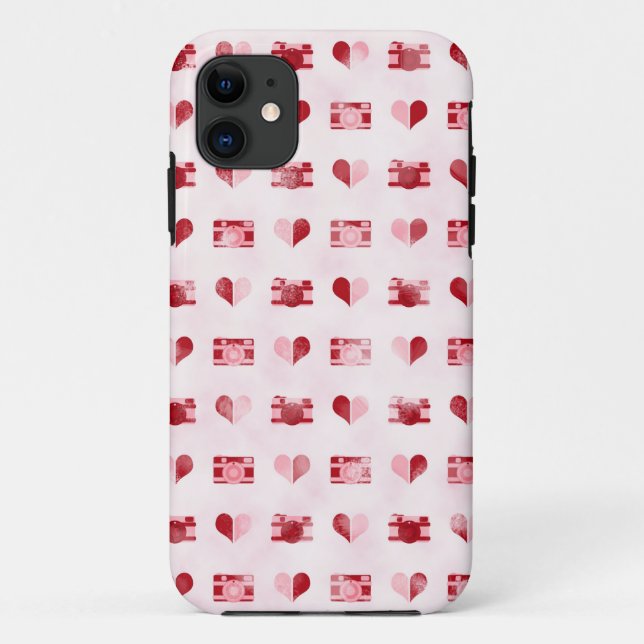 Fall "Herz & Kameras" iPhone 5/5S Case-Mate iPhone Hülle (Rückseite)