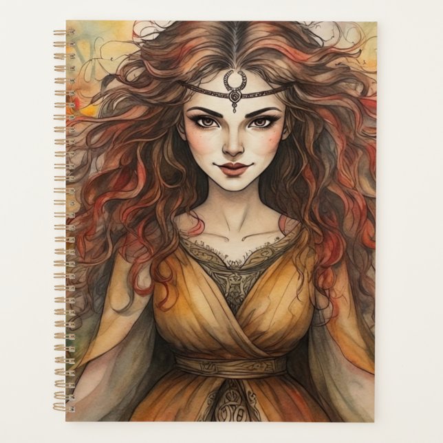 Fall Hexe Planer (Vorderseite)