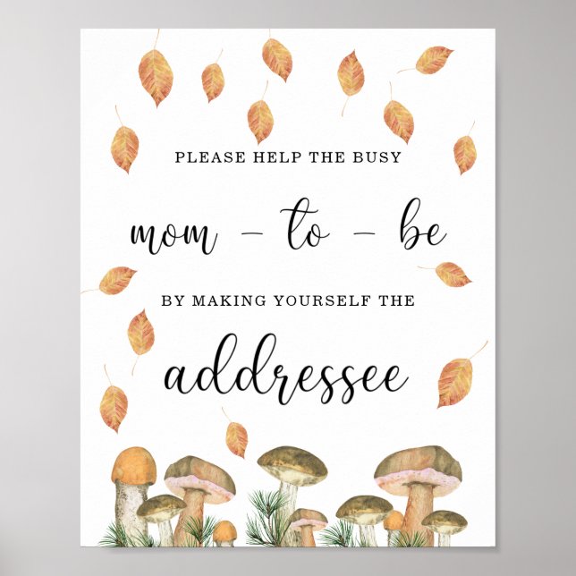 Fall Hilfe für die betriebliche Mama, um einen Ums Poster (Vorne)