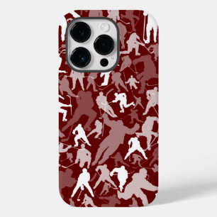 Fall Hockey Player Muster Case-Mate iPhone 14 Pro Hülle