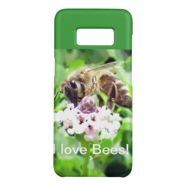 Fall - Honeybee auf Blossom Case-Mate Samsung Galaxy Hülle (Rückseite)