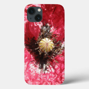 Fall hübsch Red Poppy Blume Macro iPad Mini Case-Mate iPhone Hülle