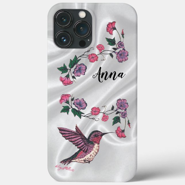 Fall Hummingbird iPhone Case-Mate iPhone Hülle (Rückseite)