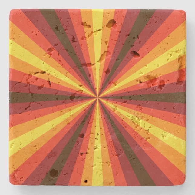 Fall Illusion Stone Untersetzer (Vorderseite)