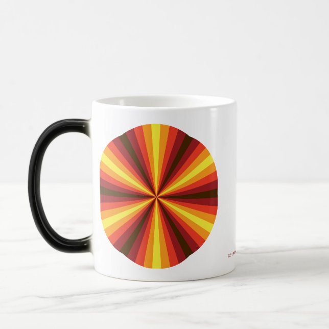 Fall-Illusion-Tasse Verwandlungstasse (Links)