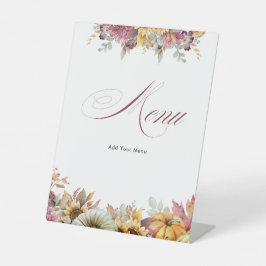 Fall im Brautparty Liebe Sockelschild