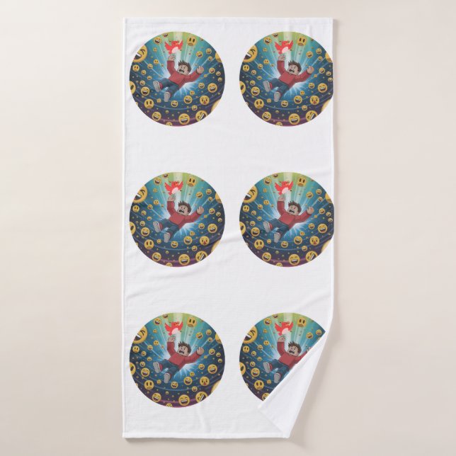 Fall in bubble  (Serviette de bain)