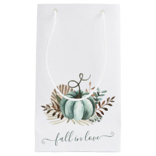 Fall in der Liebe, Blue Pumpkin, Blumenkürbis, Bra Kleine Geschenktüte