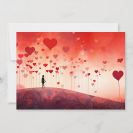 Fall in der Liebe: Schreiben Sie Ihren Brief - Val Feiertagskarte
