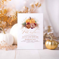 Fall in Liebe Elegante Hochzeitsrost Blume Pumpkin