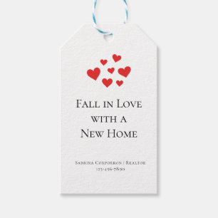 Fall In Liebe mit einem neuen Zuhause einfache nie Geschenkanhänger