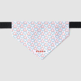 "Fall in Liebe mit Wandel" Haustier Bandana