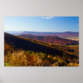 Fall in the Shenandoah Valley, Virginia Poster