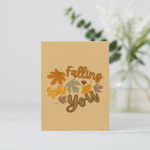 Fall(-ing) Postkarte