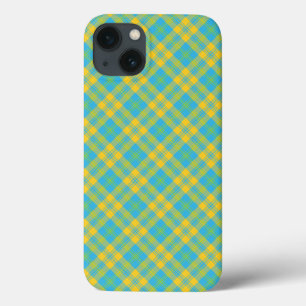 Fall Ipad Mini: Blaues Gelbgrün: Kariert title_seo2