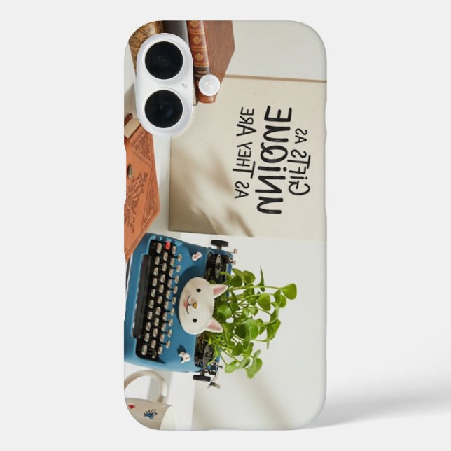 Fall Iphone 16 niedlich für alle Hülle (Rückseite)