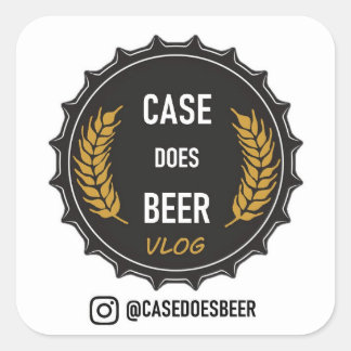 Fall ist Bier: Aufkleber für das Square-Logo