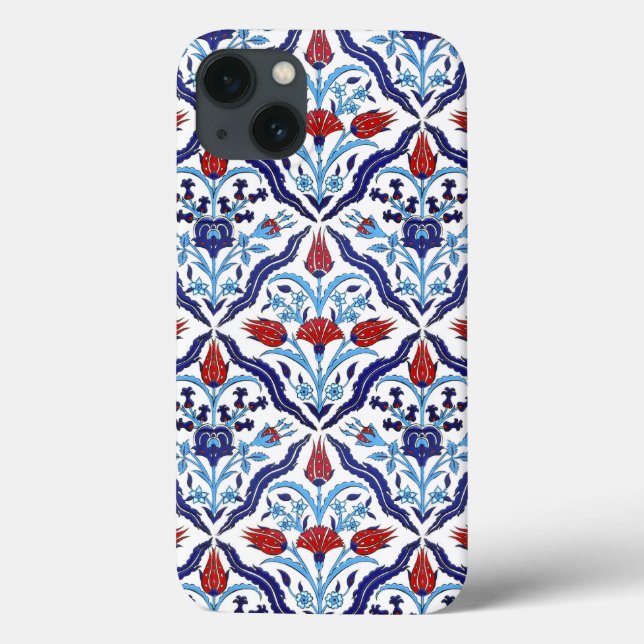 Fall Iznik Tiles Case-Mate iPhone Hülle (Rückseite)