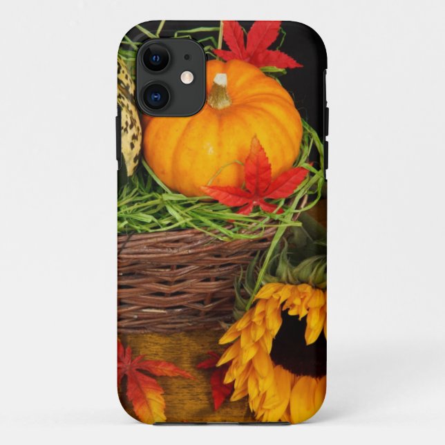 Fall-Jahreszeit-Ernte-glücklicher Erntedank Case-Mate iPhone Hülle (Rückseite)