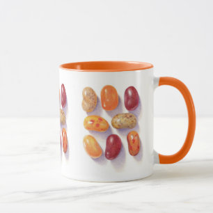 FALL JELLY BEANS Orange Combo Tasse