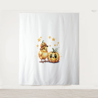 Fall Kaffeekürbis Tasse mit Katz Wandteppich