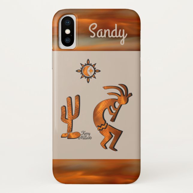 Fall Kokopelli Case-Mate iPhone im Südwesten Hülle (Rückseite)
