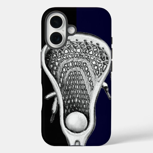 Fall Lacrosse Sports Case-Mate iPhone 16 Hülle (Rückseite)