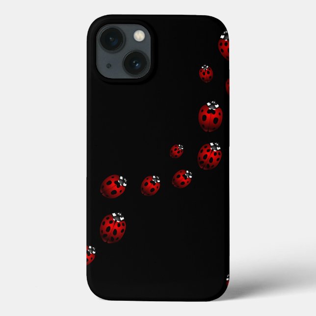 Fall Ladybug iPad, benutzerdefinierbarer Niedliche Case-Mate iPhone Hülle (Rückseite)