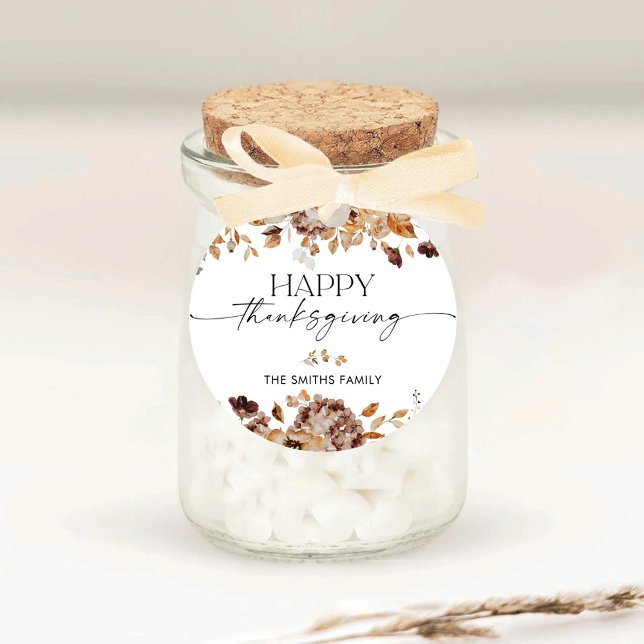 Fall Leaves Thanksgiving Dinner Sticker (Von Creator hochgeladen)