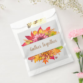 Fall LeavesBouquet individuell anpassbar Geschenktütchen